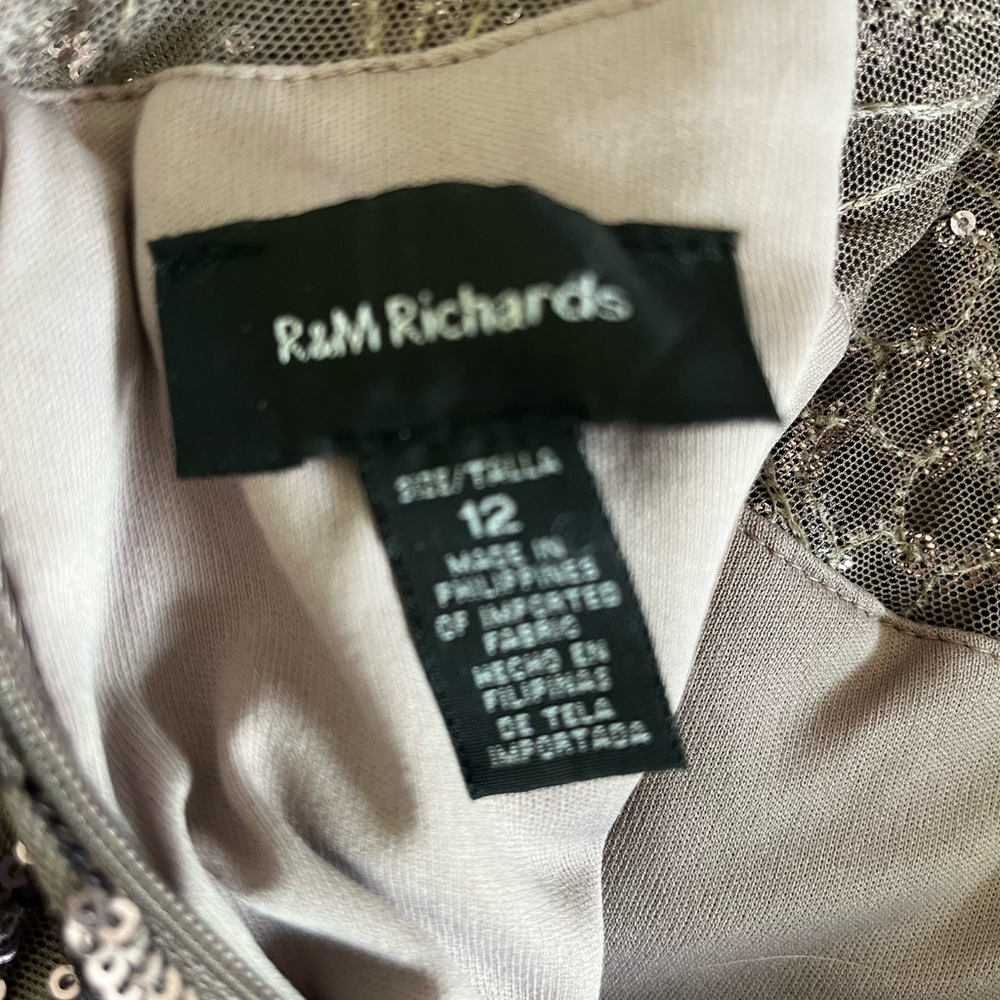 R&M Richards Mauve High Low Dress - Picture 5 of 6